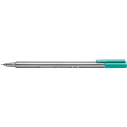 STAEDTLER TRIPLUS 334 Fineliner Emerald Green Pack of 10