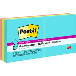 POST-IT POP UP NOTES R330-6SSMIA Miami Collection