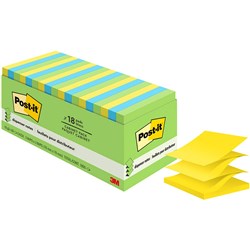 R330-18AUCP POST-IT NOTES BONUS PACKS 73MM X 73MM PCK18