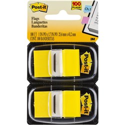 680-YW2 POST-IT FLAGS 25MM X 43MM PK100