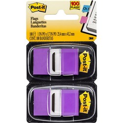 POST-IT FLAG TWIN PACKS 680-PU2 PURPLE PK 2