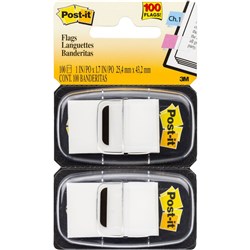 POST-IT FLAG TWIN PACKS 680-WE2 WHITE PK 2