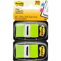 680-BG2 POST-IT FLAGS - 2 PACK PK100