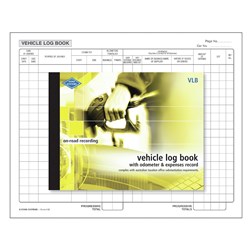 VEHICLE LOG BOOK WITH EXPENSES VLB ZIONS EA