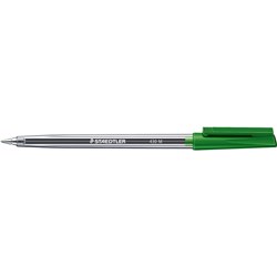 Pen Staedtler Stick Medium Green EA