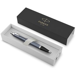 PARKER IM BALLPOINT  PEN Blue Chrome Trim