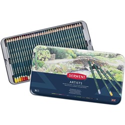 DERWENT ARTIST PENCILS PKT 36 ASSTD EA