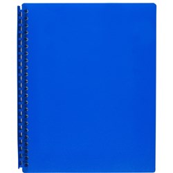 MARBIG A4 REFILLABLE DISPLAY BOOKS BLUE EA