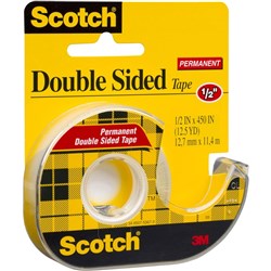 SCOTCH DOUBLE STICK TAPE 12.7mmx11.4m (Cat.137P) ROLL