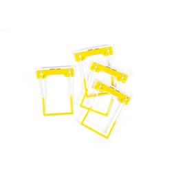 AVERY TUBECLIP FILE FASTENER XB500 YELLOW BX500