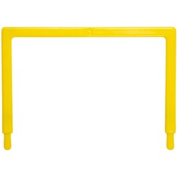 TUBECLIP U PIECE YELLOW PKT 25