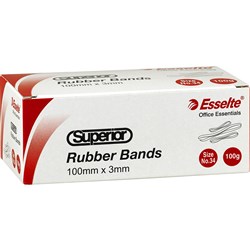 SUPERIOR RUBBER BANDS 100gm No.34 - 3.0x100mm EA