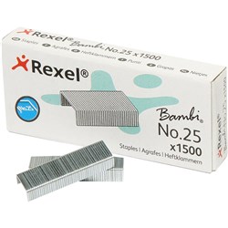 REXEL STAPLES No.25 Bambi EA