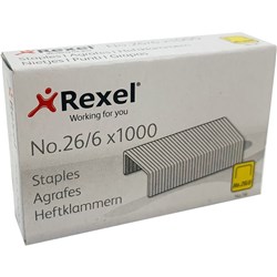 REXEL STAPLES 26/6 No.56 XB1000 B1000