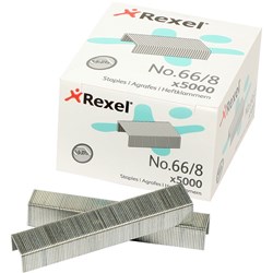 REXEL STAPLES No.66 8mm Giant 45sht EA