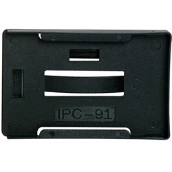 MULTICARD HOLDER LSCAPE/PORT PK10 BLK ID SECURITY