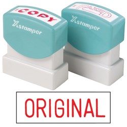 XSTAMPER - 1 COLOUR - TITLES G-O 1111 Original Red EA