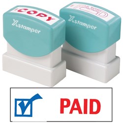 XSTAMPER - 2 COLOUR WITH ICON 2024 Paid EA