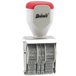 DESKMATE RUBBER DATE STAMP 12 YEAR 4MM