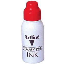 ARTLINE STAMP PAD INK Red EA