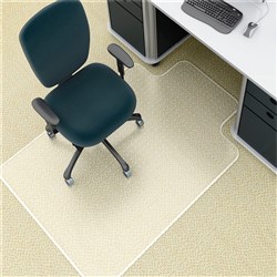 MARBIG CHAIRMAT DELUXE Large 114x134cm Clear