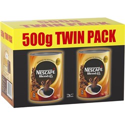 COFFEE NESCAFE 500GR TWIN PACK BLEND 43