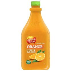 GOLDEN CIRCLE FRUIT JUICE 2lt Long Life Orange