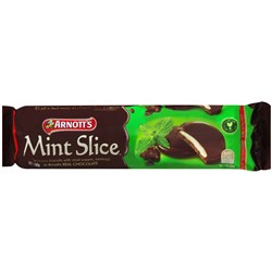 ARNOTTS BISCUITS 200gm Choc mint Slice