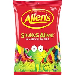 ALLEN'S CONFECTIONERY Snakes Alive 1.3kg