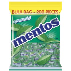 MENTOS LOLLIES Spearmint Pillow pack 540g