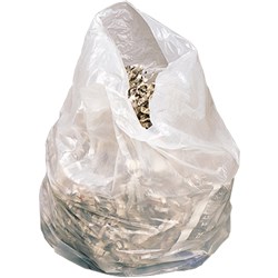 GARBAGE BAGS LARGE 36 LITRE 680X590MM WHITE