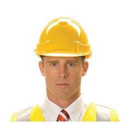 ZIONS Vented Hard Hat, 6 Point harness. Lightweight