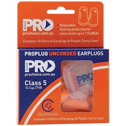 PROPLUG EPOU UNCORDED EARPLUGS 110dB Disposable Class5,200Prs