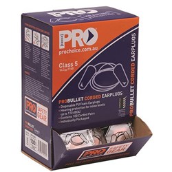 PROPLUG EPOC CORDED EARPLUGS Disposable 110dB Class5 ,100pr