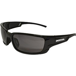 MAXISAFE DENVER SAFETY GLASSES Smoke Lens with Black Frame