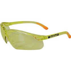 MAXISAFE KANSAS SAFETY GLASSES Amber