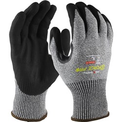 MAXISAFE CUT RESISTANT GLOVES G-Force HiCut Safety Glove Level 5 HDPU, Medium