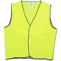 MAXISAFE HI-VIS SAFETY VEST Day Use Yellow - Medium Class D