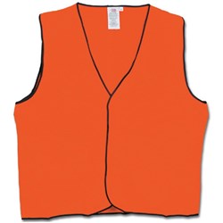 MAXISAFE HI-VIS SAFETY VEST Day Use Orange - 3X Large Class D