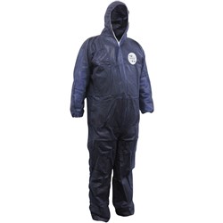 MAXISAFE DISPOSABLE COVERALLS Chemiguard SMS Blue - 3X Large