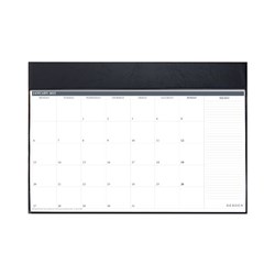 DEBDEN TABLE TOP PLANNER Month To View Executive/BLACK