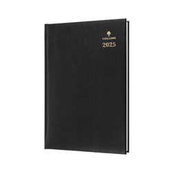 COLLINS STERLING SERIES DIARY A4 Week To Opening 1Hr Black