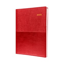 Collins Vanessa Diary A5 DTP RED