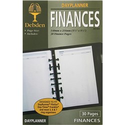 DAYPLANNER DESK EDITION REFILLS - 7 RING Finances