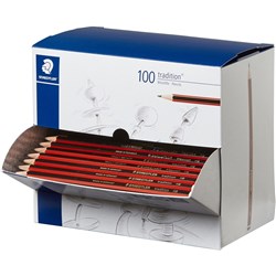 STAEDTLER 110 TRADITION PENCIL HB Dispenser Pack 100