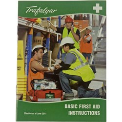 TRAFALGAR FIRST AID BOOKLET TFA First Aid Booklet