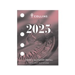 Collins Debden Calendar Refill Side Opening