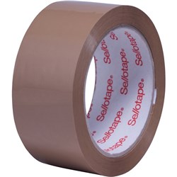 Sellotape 767 Hot-Melt Adhesive Packaging Tape 36mmx75m Brown