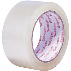 SELLOTAPE 600 PACKAGING TAPE 48mmx75m Clear EA